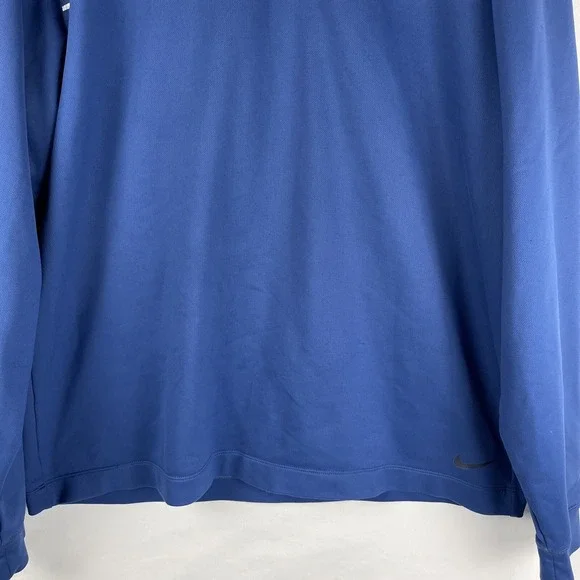 Nike Jacket Men's Size Large Nike Golf Fit Dry Blue Caddying Course Cold Weather - Picture 4 of 16
